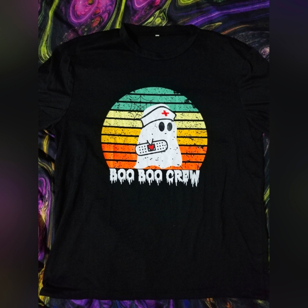Boo Boo Crew Ghost Medic Shirt